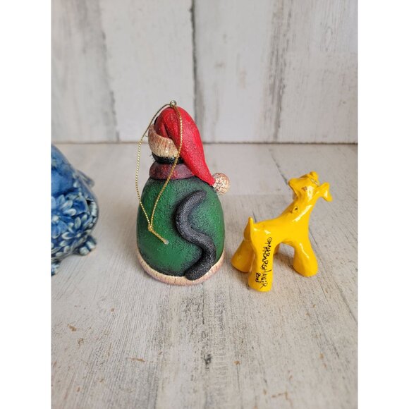 Xmas animal bird cat dog ornament accessory set unique decor - Picture 5 of 8